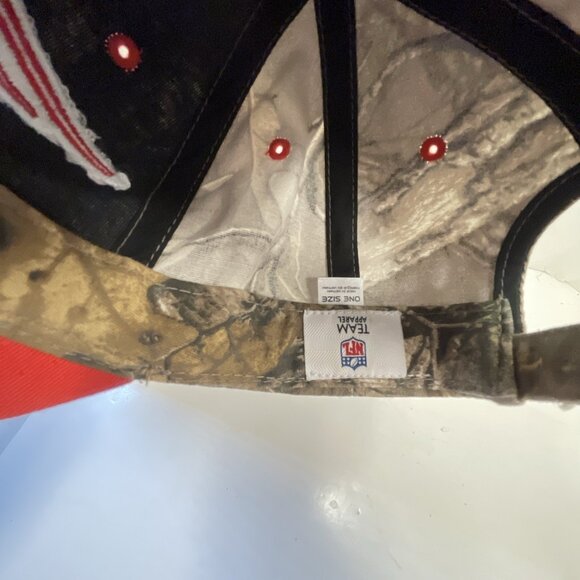 New England Patriots StrapBack Hat Cap - Camo Hunting - Team NFL Football - Picture 6 of 6